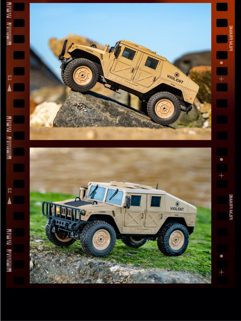 Samochód RC Hummer wojskowy 1:14