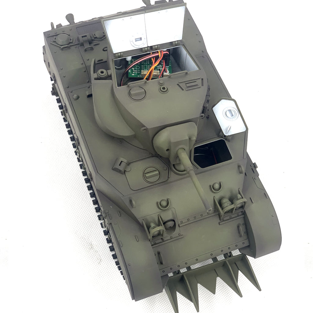 Duży czołg RC Stuart M5A1