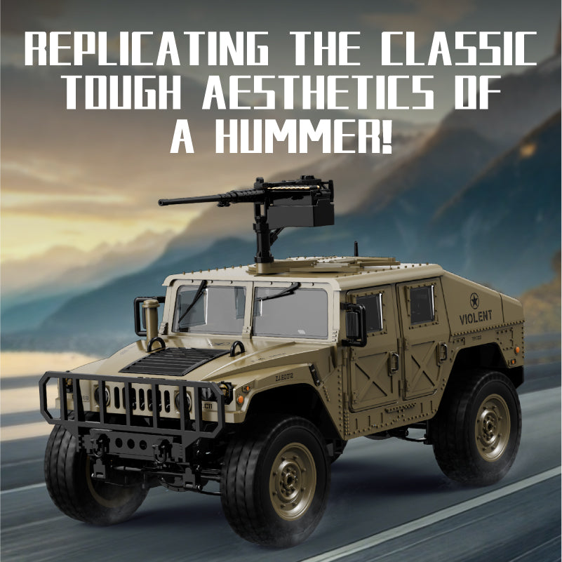 Samochód RC Hummer wojskowy 1:14