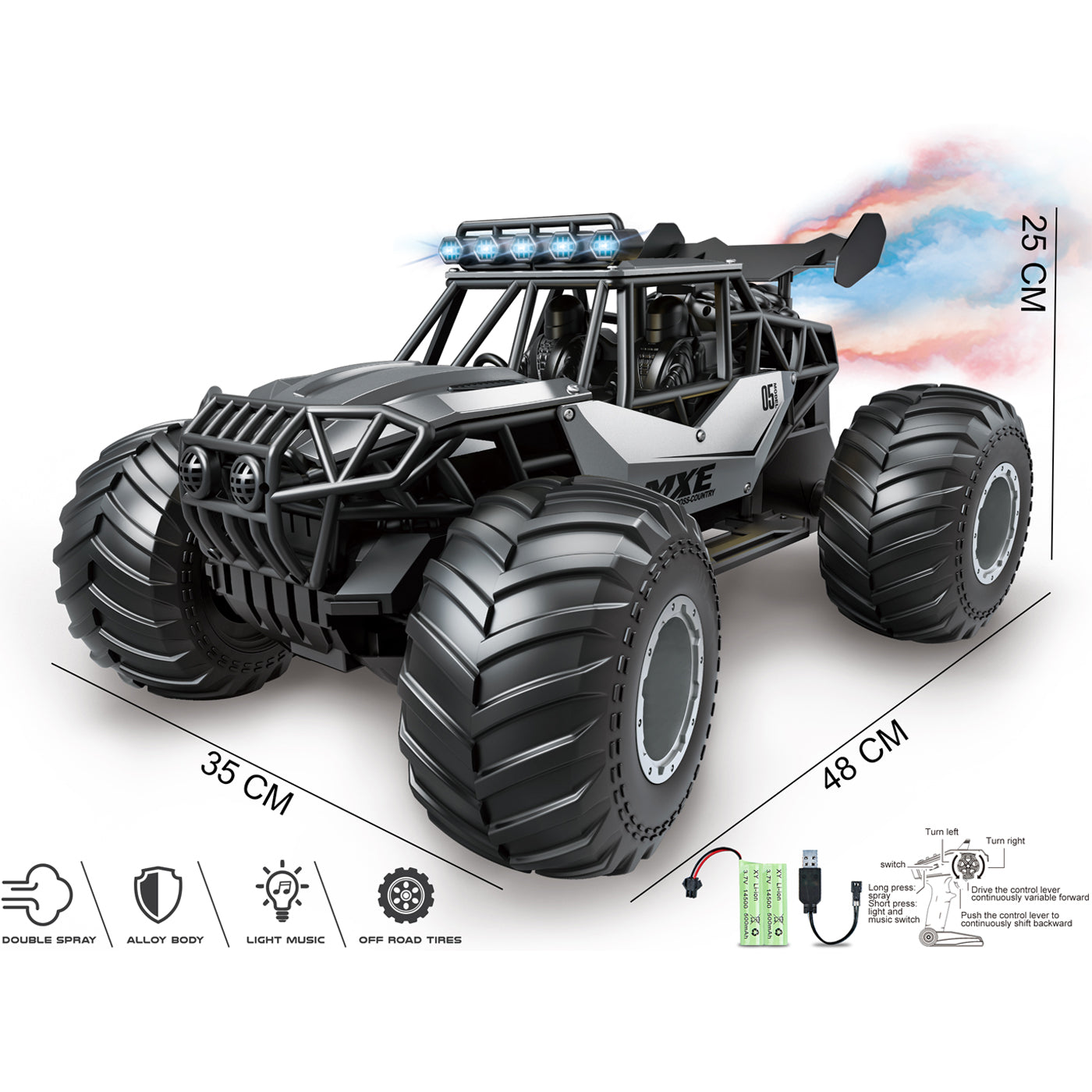 Samochód RC Bigfoot 1:6