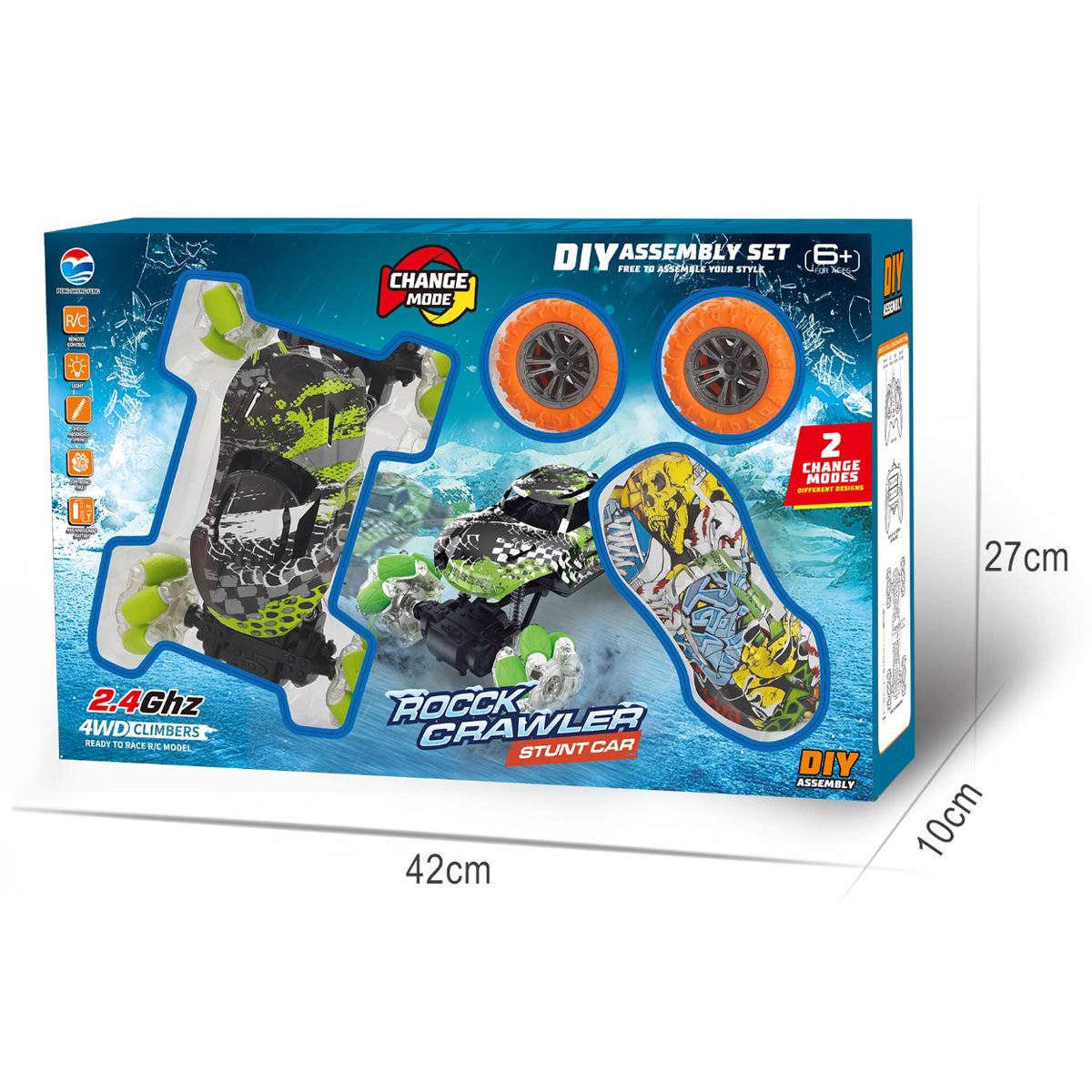 RC Stunt 2.4G – Koła Graffiti