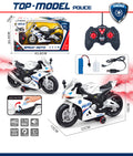 Policyjny motocykl zdalnie sterowany