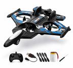 Dron Myśliwiec RC Zdalnie Sterowany 4 Śmigła LED EPP