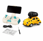 Samochód Mini z Kamerą HD  RC - Model Retro Żólty