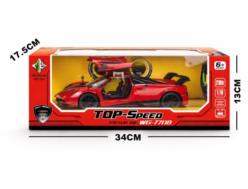 Samochód RC Pagani 1:18 – 5-kanałowy, zdalnie sterowany