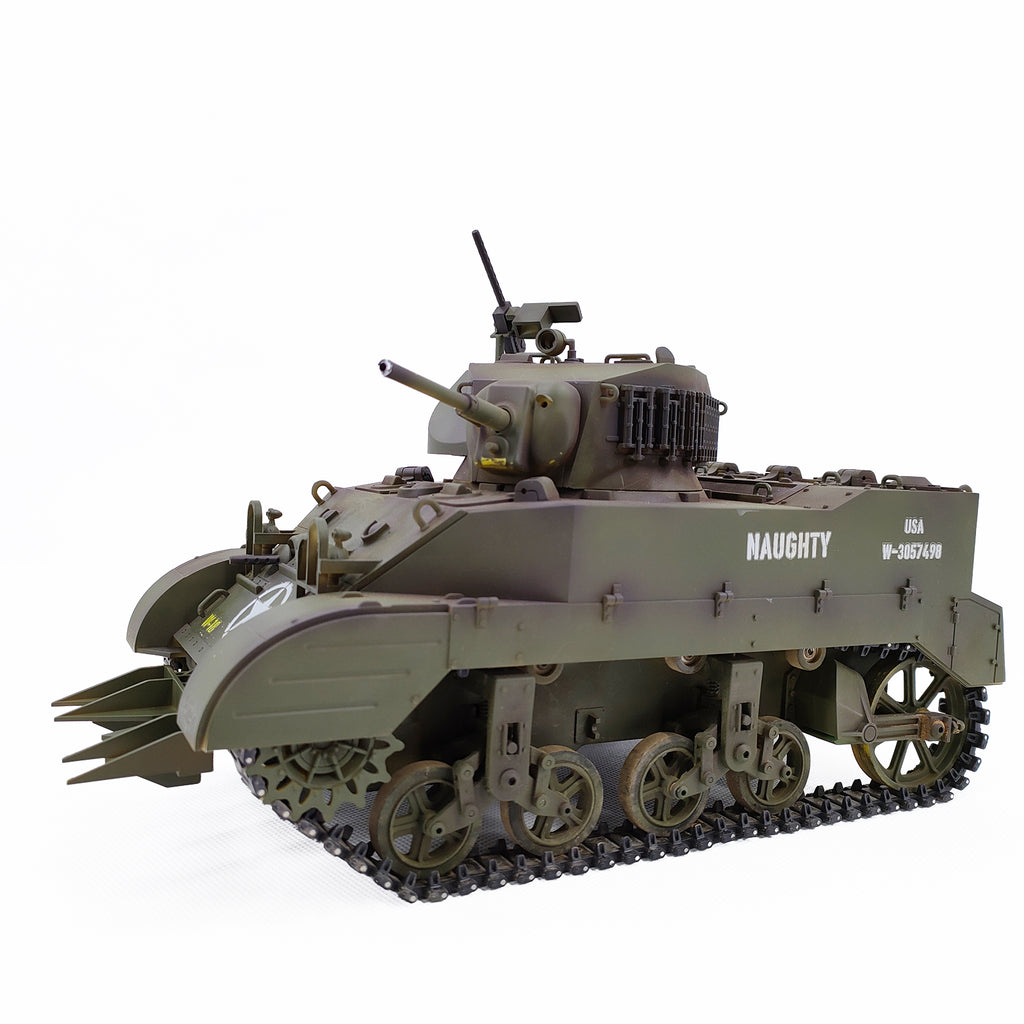 Duży czołg RC Stuart M5A1