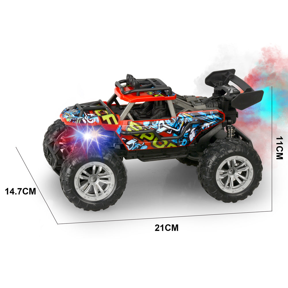 Monster Truck Czarny Graffiti RC 4x4