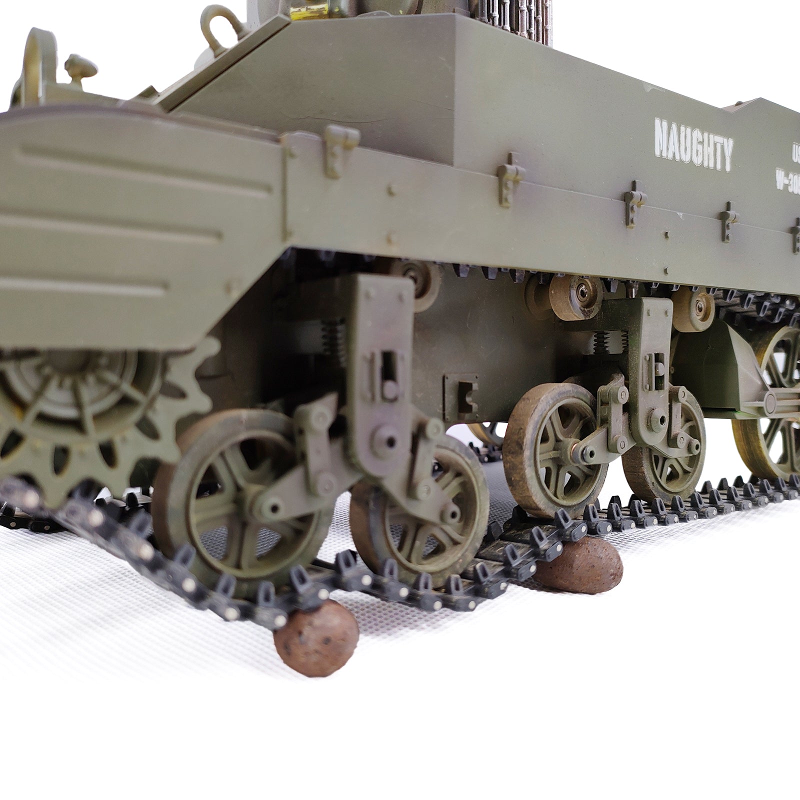 Duży czołg RC Stuart M5A1