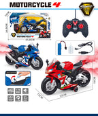 Policyjny motocykl zdalnie sterowany